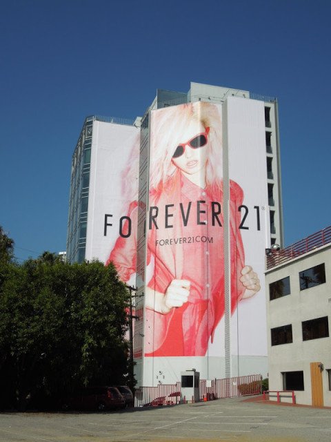 Giant Forever21 billboard