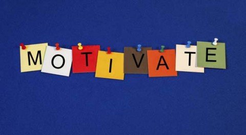 Motivate - sign series for business / mentoring.