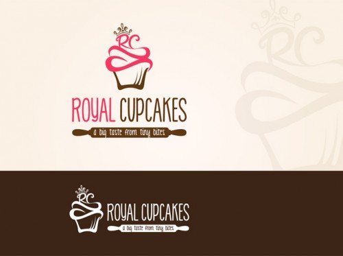 Royal Cupcakes Logo - by YORRA 2 (revised)