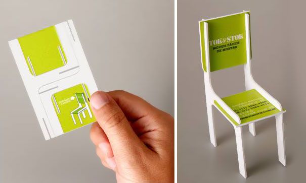 Toy Chair Business Card