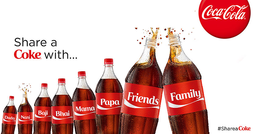 coke personalized packaging