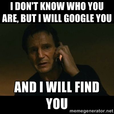 i will google you