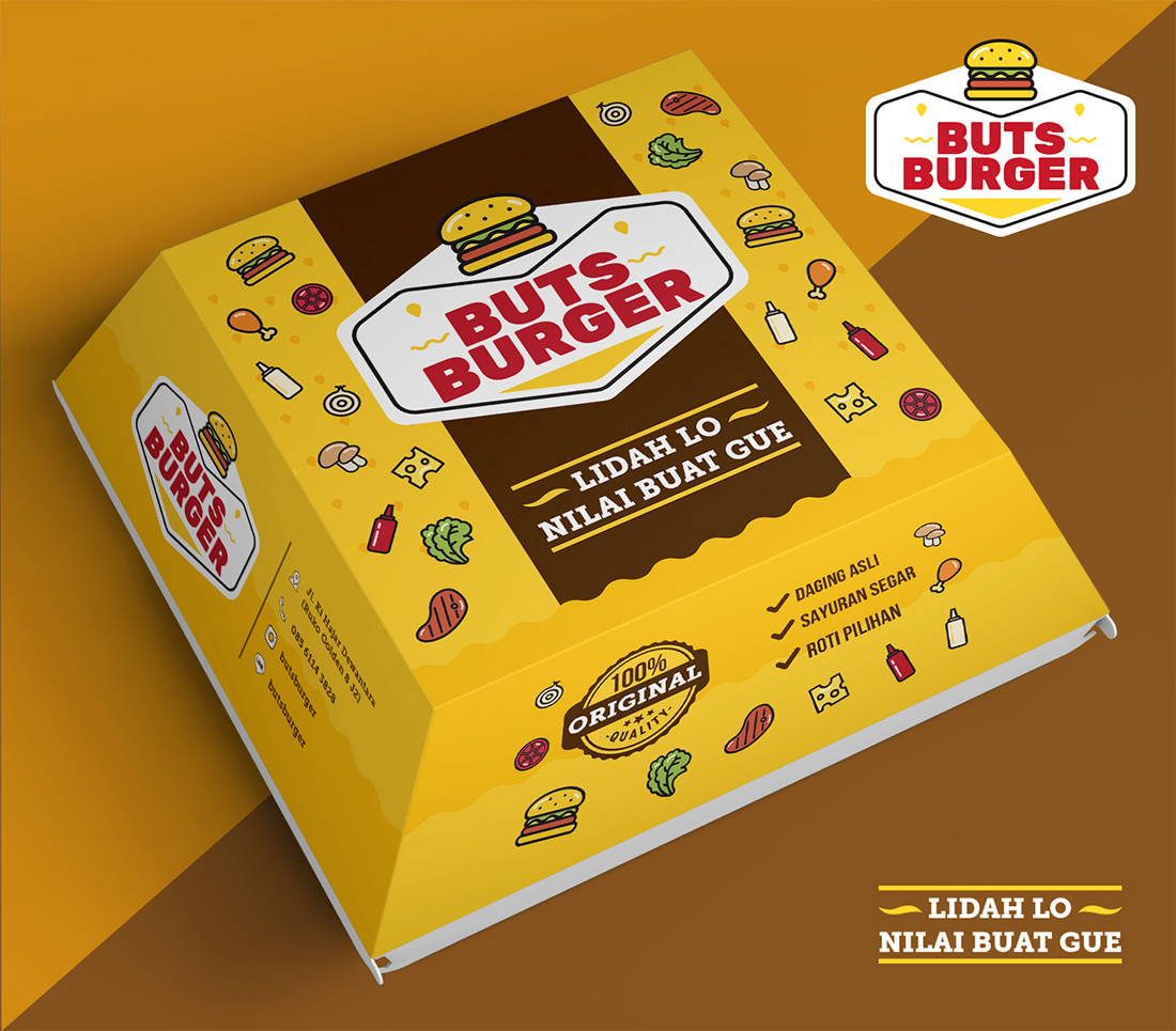 Desain kemasan produk burger - Blog Sribu