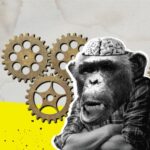 monkey mind illustration