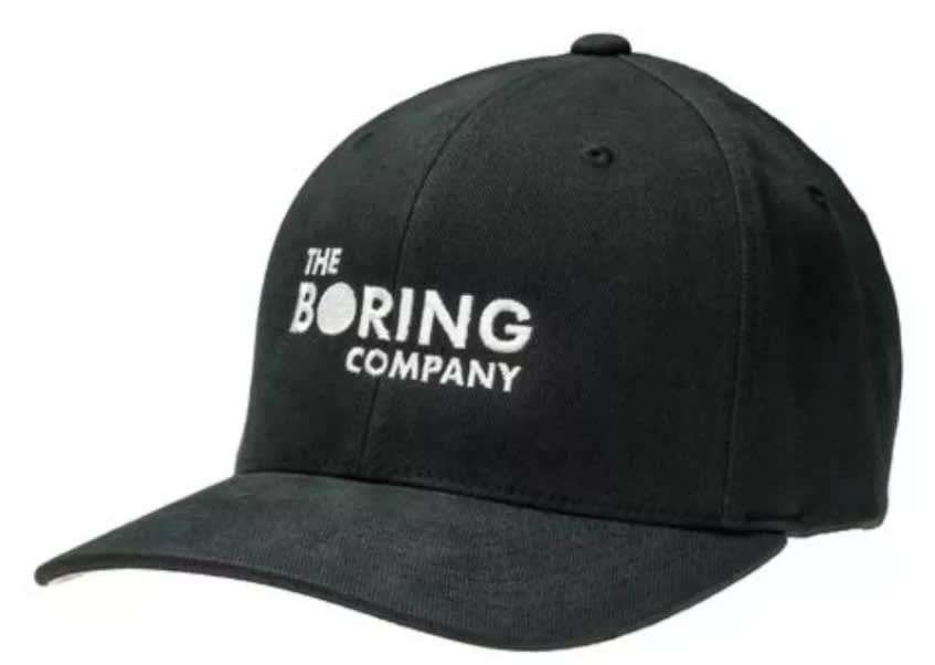 the boring company hat 