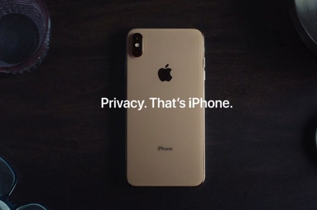 Iphone privacy advertisement