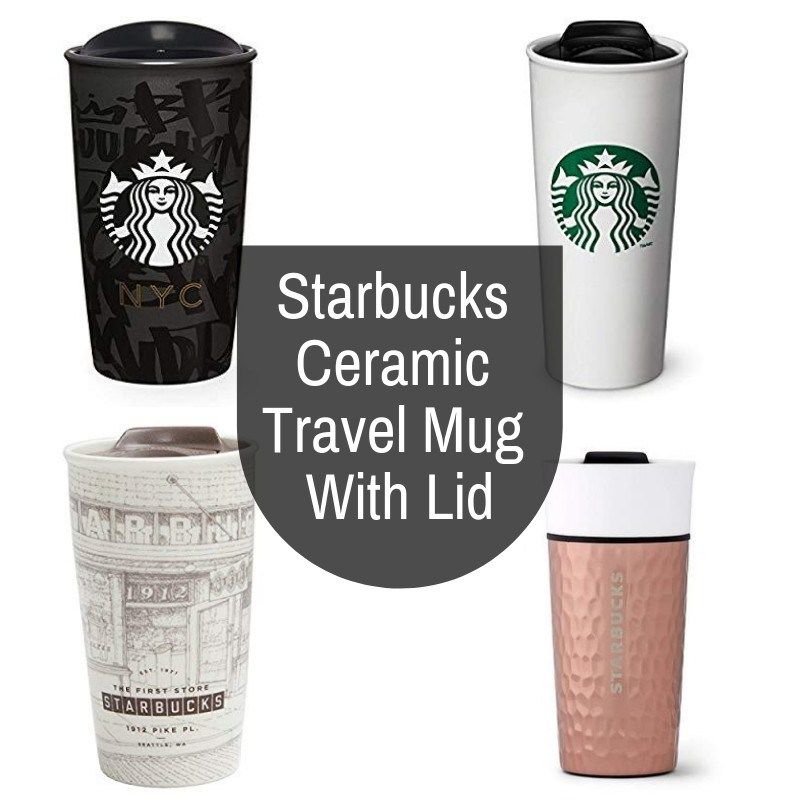 4 models of starbucks' travel ceramic mug